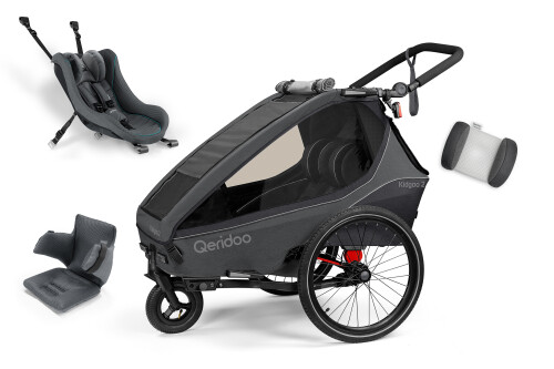 Kidgoo 2 Steel Grey Mini2Max Set
